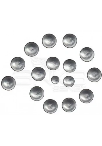 Cadence Renkli İnciler Boyutlu Boya 586 Metalık Gümüş 25ml