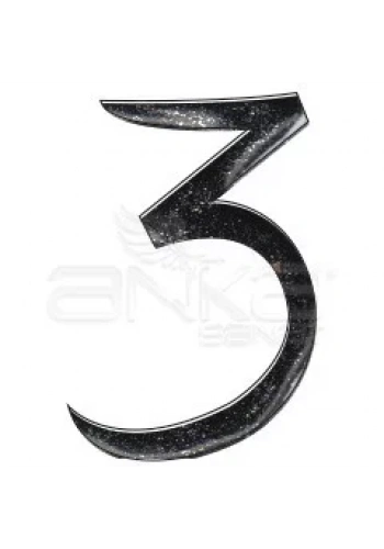 Cadence Dora 3D Boyutlu Boncuk Boya Siyah 5131