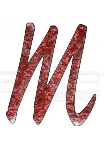 Cadence Boncuk Boyası Simli 50ml Fuşya No:458