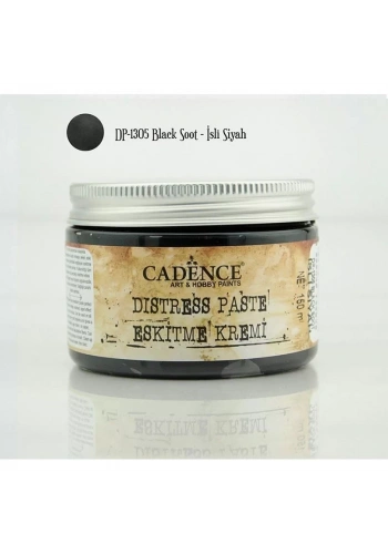 Cadence Distress Paste Eskitme Kremi DP-1305 İsli Siyah 150ml