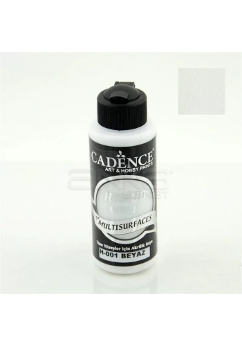 Cadence Hybrid Acrylic For Multisurfaces Tüm Yüzeyler İçin Akrilik Boya 120ml H001 Beyaz