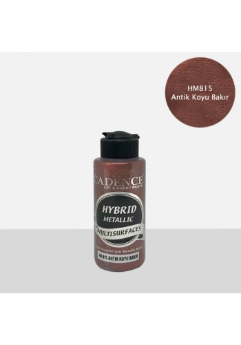Cadence Hybrid Metallic For Multisurfaces Tüm Yüzeyler İçin Metalik Boya 120ml H805 Metalik Bakır