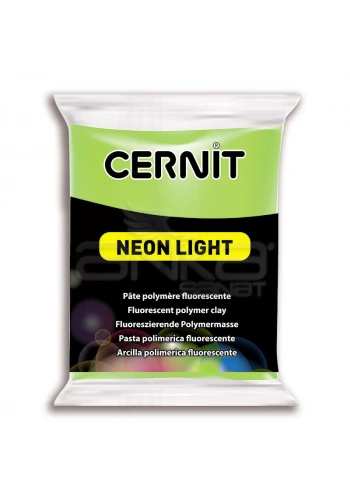 Cernit Neon Light (Fosforlu) Polimer Kil 56g 600 Green