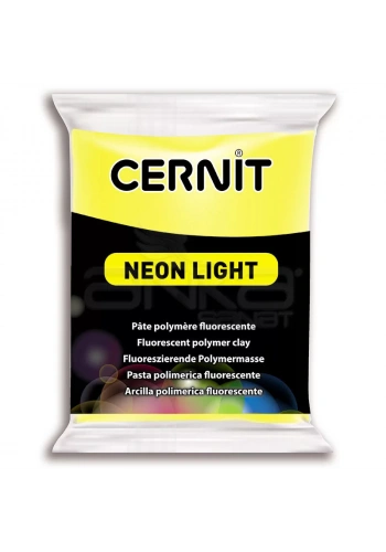 Cernit Neon Light (Fosforlu) Polimer Kil 56g 700 Yellow