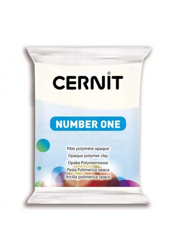 Cernit Number One Polimer Kil 56g 027 Opaque White