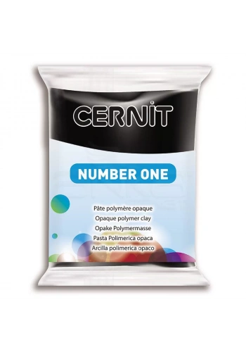Cernit Number One Polimer Kil 56g 100 Black