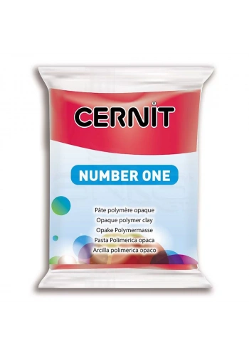Cernit Number One Polimer Kil 56g 463 X-Mas Red