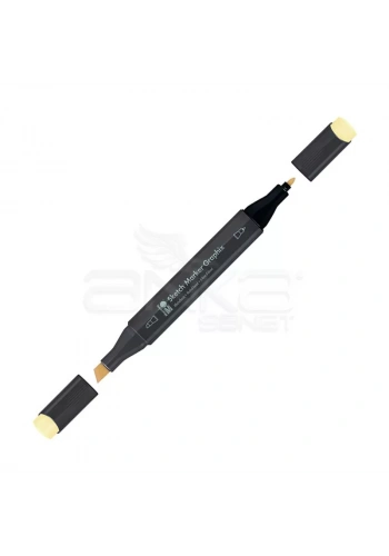 Marabu Graphix Sketch Marker Çift Uçlu Kalem 218 Pastel Yellow