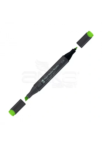 Marabu Graphix Sketch Marker Çift Uçlu Kalem 962 Olive Green Light