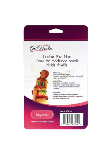 Sculpey Flexible Push Mold Esnek Kalıp Bebek Figürü APM-50 Fairy