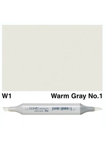 Copic Marker No:W1 Warm Gray 1