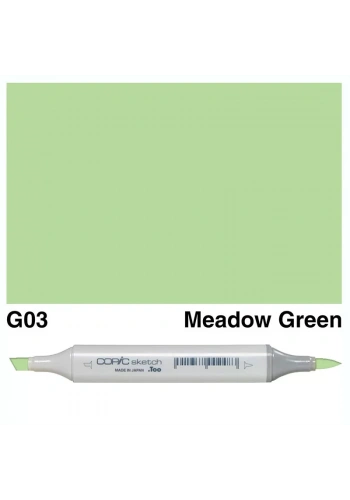 Copic Sketch Marker G03 Meadow Green