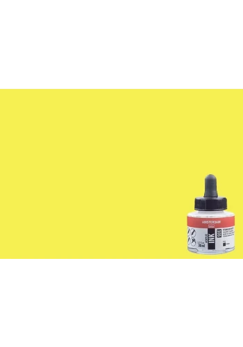 Talens Amsterdam Acrylic Ink 30ml 267 Azo Yellow Lemon