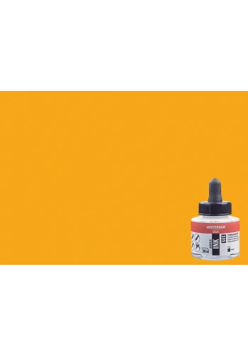 Talens Amsterdam Acrylic Ink 30ml 270 Azo Yellow Deep