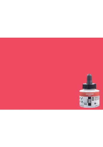 Talens Amsterdam Acrylic Ink 30ml 384 Reflex Rose