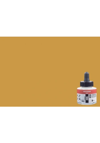 Talens Amsterdam Acrylic Ink 30ml 803 Deep Gold