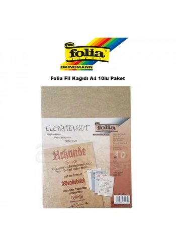 Folia Fil Kağıdı A4 10lu Paket