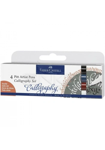 Faber Castell Calligraphy Seti 4lü 167504