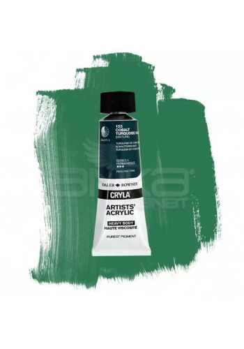 Daler Rowney Cryla Artist Akrilik Boya 75ml 153 Cobalt Turquoise Hue Seri A