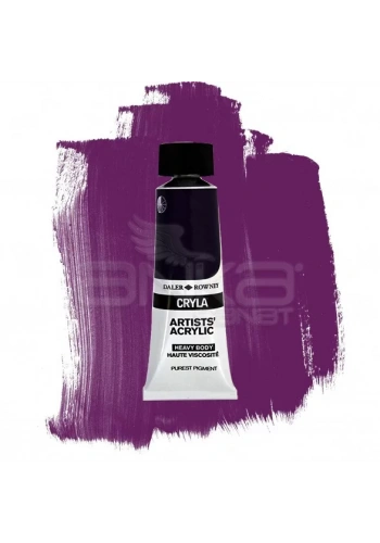 Daler Rowney Cryla Artist Akrilik Boya 75ml 430 Permanent Violet Seri C