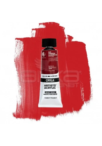 Daler Rowney Cryla Artist Akrilik Boya 75ml 525 Crimson Alizarin Hue Seri B