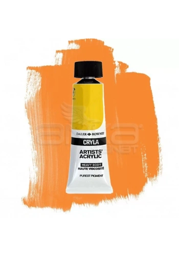Daler Rowney Cryla Artist Akrilik Boya 75ml 686 Benzimidazolone Orange H5G Seri C