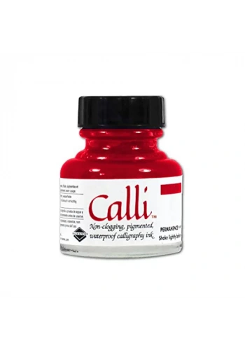 Daler Rowney Calli Kaligrafi Mürekkebi 073 Scarlet 29.5ml