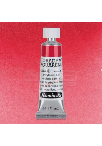 Schmincke Horadam Aquarell Tube 15ml Seri 3 Perylene Dark Red 344