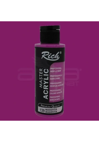 Rich Master Akrilik Boya 120ml 139 Magenta