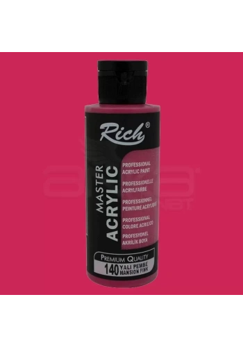 Rich Master Akrilik Boya 120ml 140 Yalı Pembe