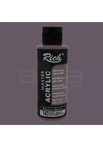 Rich Master Akrilik Boya 120ml 143 Güz Gülü