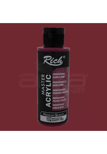 Rich Master Akrilik Boya 120ml 152 Kızıl