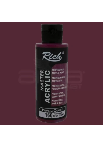 Rich Master Akrilik Boya 120ml 160 Vişne