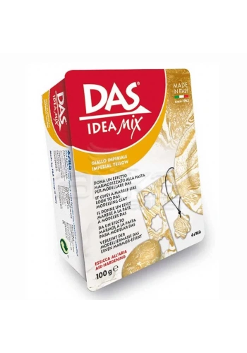 Das Idea Mix Mermer Efektli Seramik Kili 100g Imperial Yellow 2559
