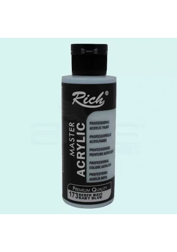 Rich Master Akrilik Boya 120ml 173 Bebek Mavi