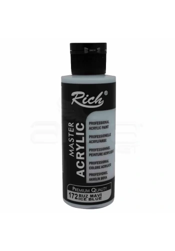 Rich Master Akrilik Boya 120ml 172 Buz Mavisi