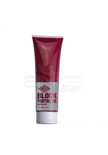 Essdee Block Printing İnk Su Bazlı Linol Mürekkebi Crimson No:03 300ml