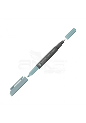 Marabu Graphix Permanent Marker Çift Uçlu 1.0mm-0.5mm 278 Light Grey