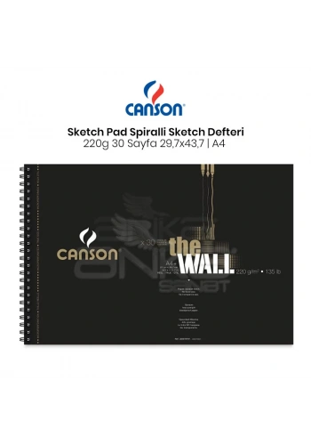 Canson The Wall Albüm 220g 30 Yaprak