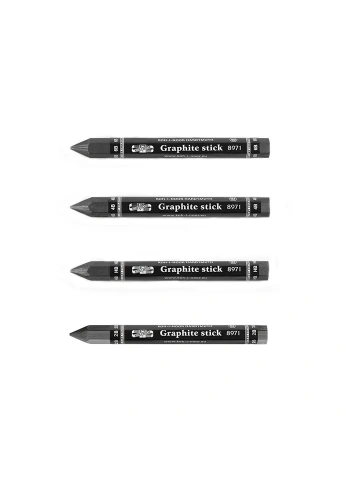 Koh-i-Noor Graphite Stick Jumbo Woodless Grafit Kalemi 8971