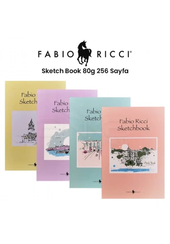 Fabio Ricci Sketch Book 80g 256 Yaprak