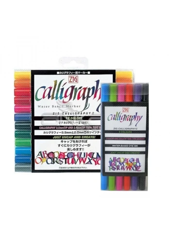 Zig Calligraphy II 2mm+3.5mm Kaligrafi Kalem Setleri