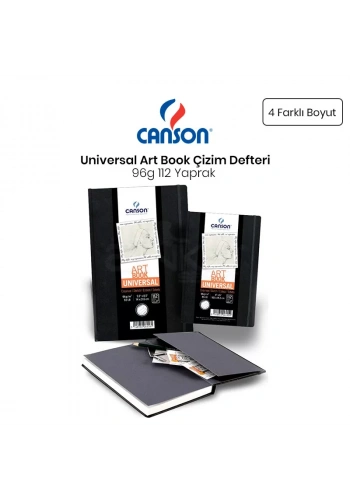 Canson Universal Art Book Çizim Defteri 96g 112 Yaprak