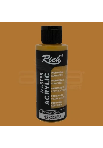 Rich Master Akrilik Boya 120ml 128 Kanyak