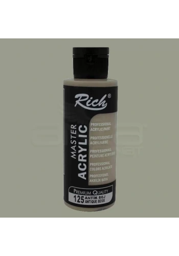 Rich Master Akrilik Boya 120ml 125 Antik Bej