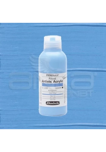 Schmincke Primacryl Akrilik Boya 250ml Seri 2 Royal Blue N:436
