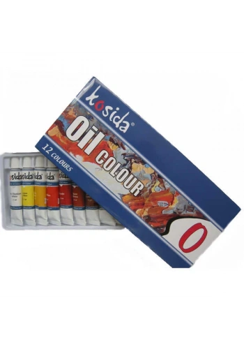 Kosida Yağlı Boya 12x12ml Set O1212