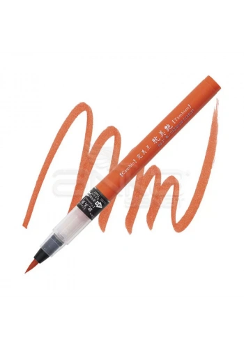 Zig Cambio Tambien Medium Brush Tip Fırça Uçlu Kalem 31 Cadmium Scarlet