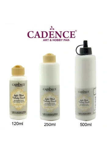 Cadence Su Bazlı Mat Kadife Vernik