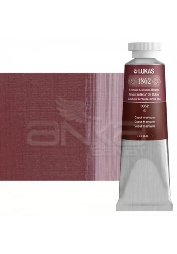 Lukas 1862 37ml Yağlı Boya Seri:1 No:0052 Caput Mortuum-Koyu